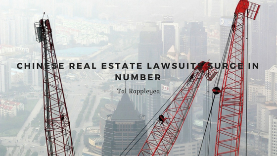 Chinese Real Estate Lawsuits Surge in Number