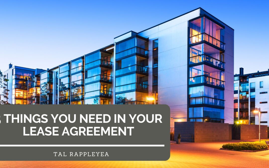 5 Things You Need in Your Lease Agreement