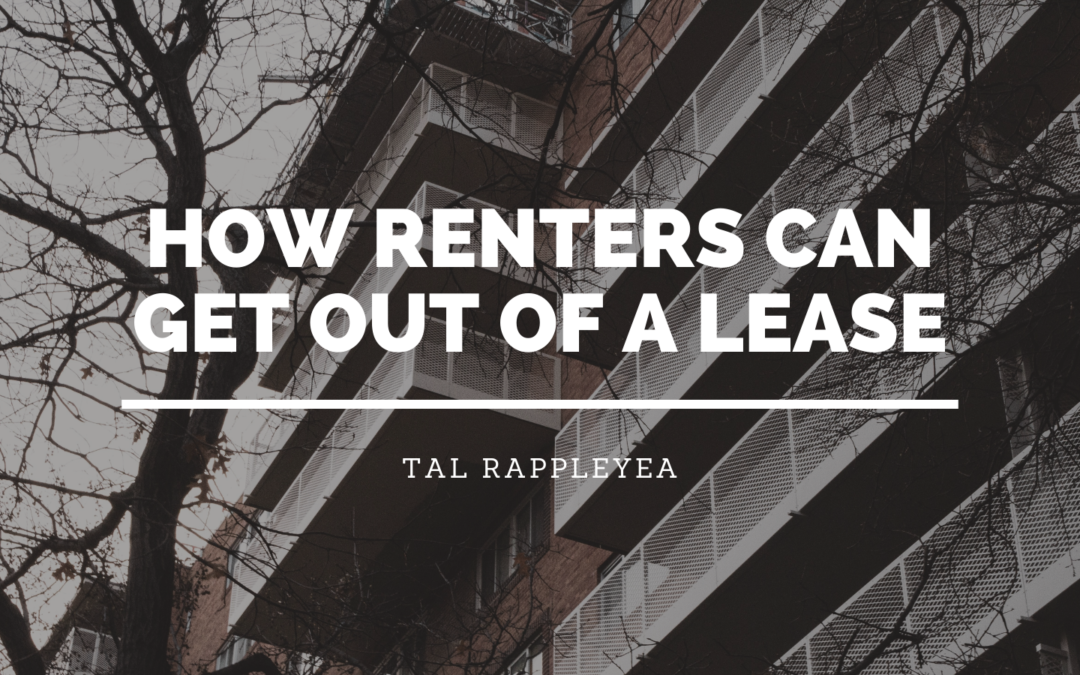 How Renters Can Get Out of a Lease